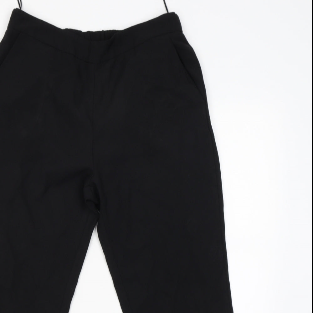 Womens UK Size 12 Preworn Regular Fit Jegging Black Trousers