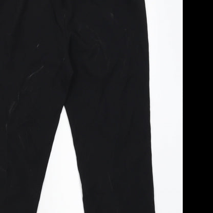 Womens UK Size 12 Preworn Regular Fit Jegging Black Trousers