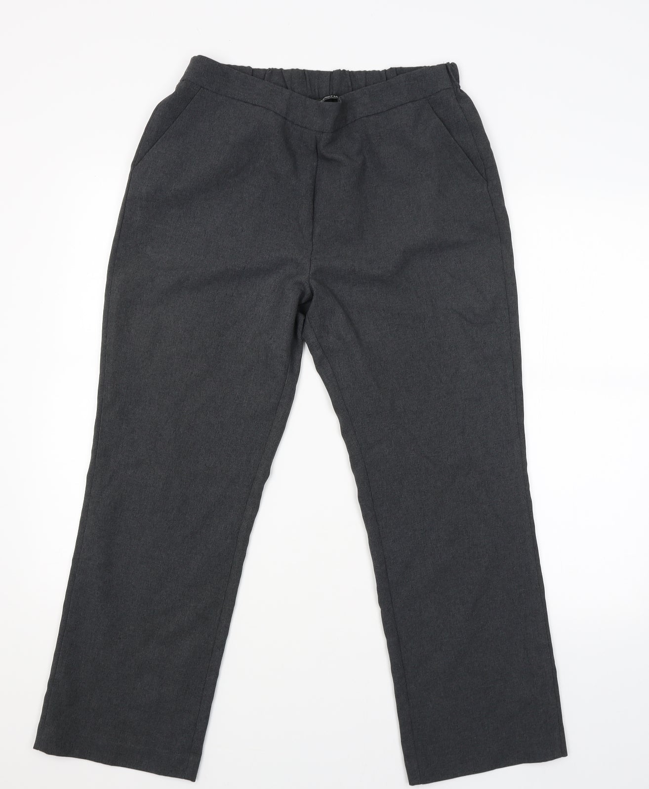 Womens UK Size 12 Preworn Regular Fit Jegging Grey Trousers