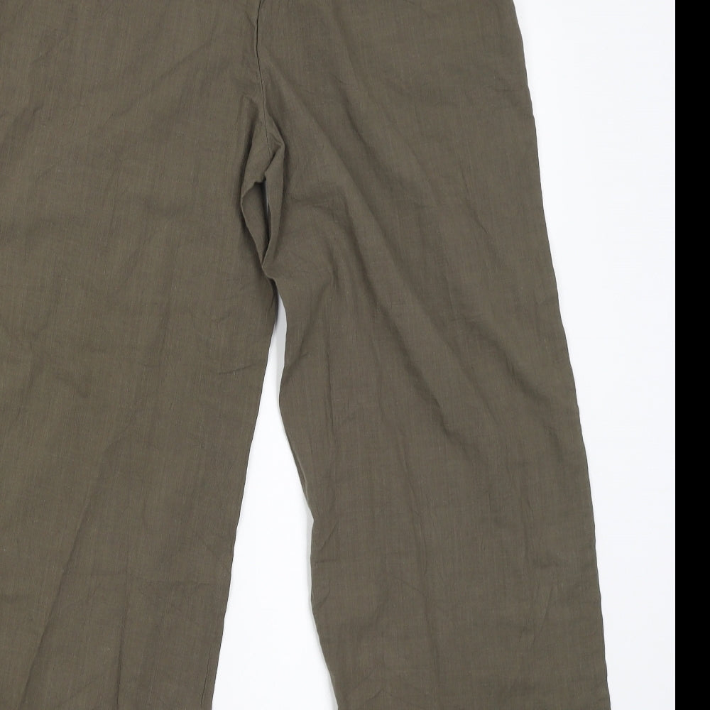 SheIn Womens Green   Jegging Trousers Size L L24 in