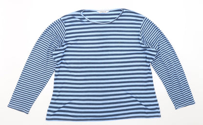 Womens UK Size 18 Inspire Blue Pullover Jumper