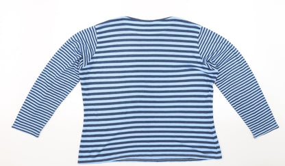 Womens UK Size 18 Inspire Blue Pullover Jumper