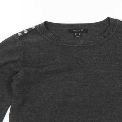 Womens UK Size 12 Atmosphere Grey Pullover Jumper