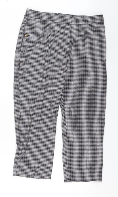 Womens UK Size 14 M&S Regular Fit  Grey Trousers