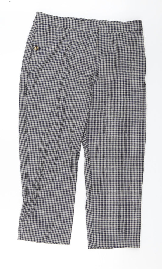 Womens UK Size 14 M&S Regular Fit  Grey Trousers