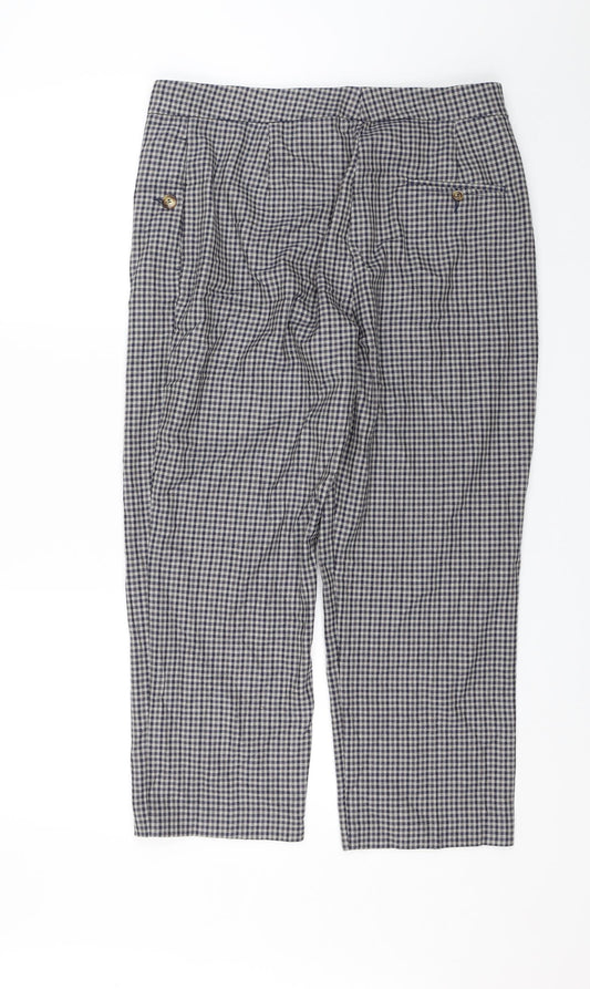 Womens UK Size 14 M&S Regular Fit  Grey Trousers