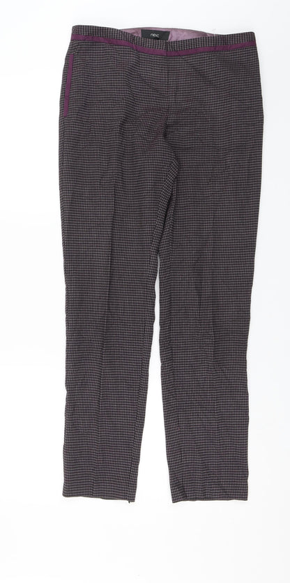 Womens UK Size 8 NEXT Regular Fit  Purple Trousers