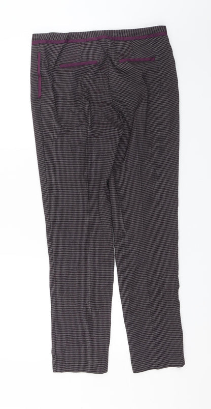Womens UK Size 8 NEXT Regular Fit  Purple Trousers