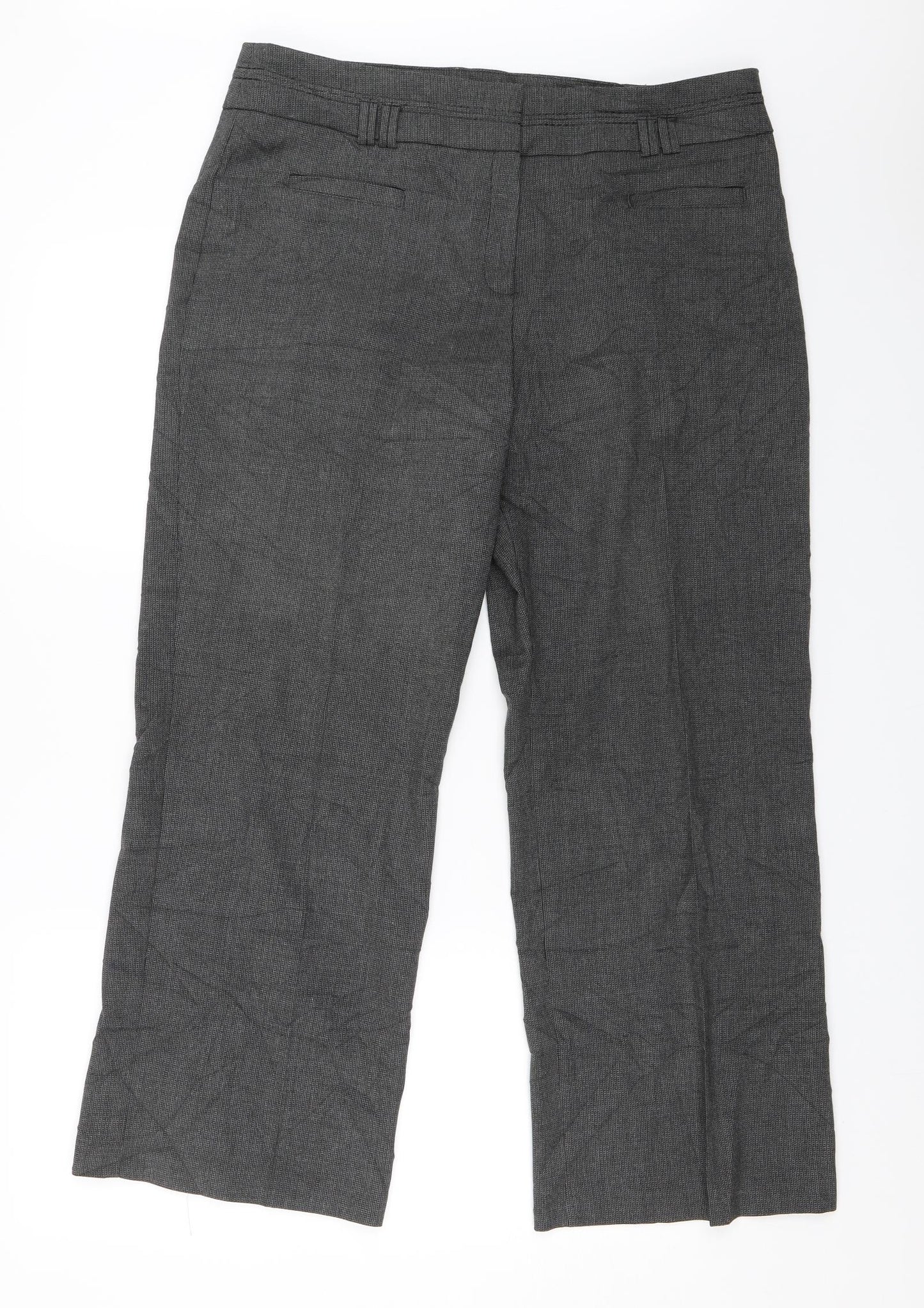 Womens UK Size 36 in Marks and Spencer Regular Fit Dress Pants Grey Trousers
