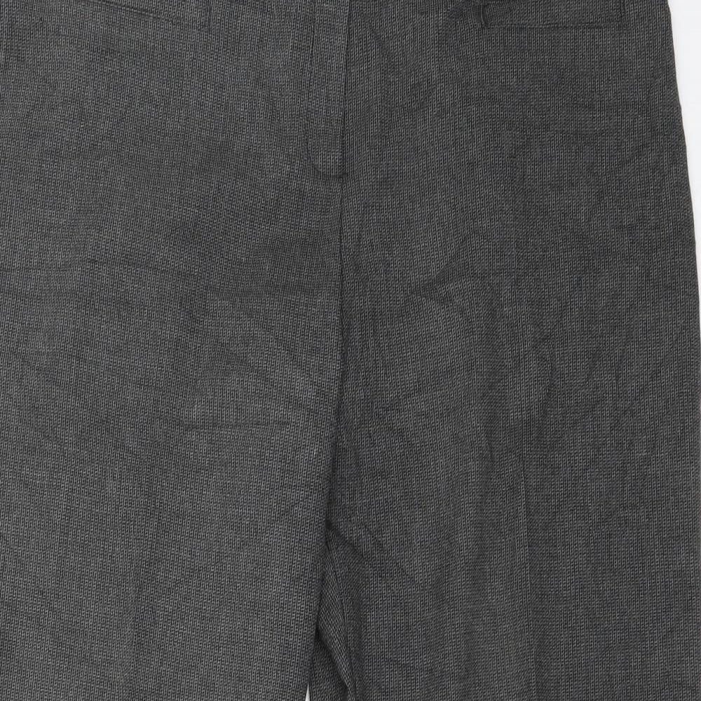 Womens UK Size 36 in Marks and Spencer Regular Fit Dress Pants Grey Trousers