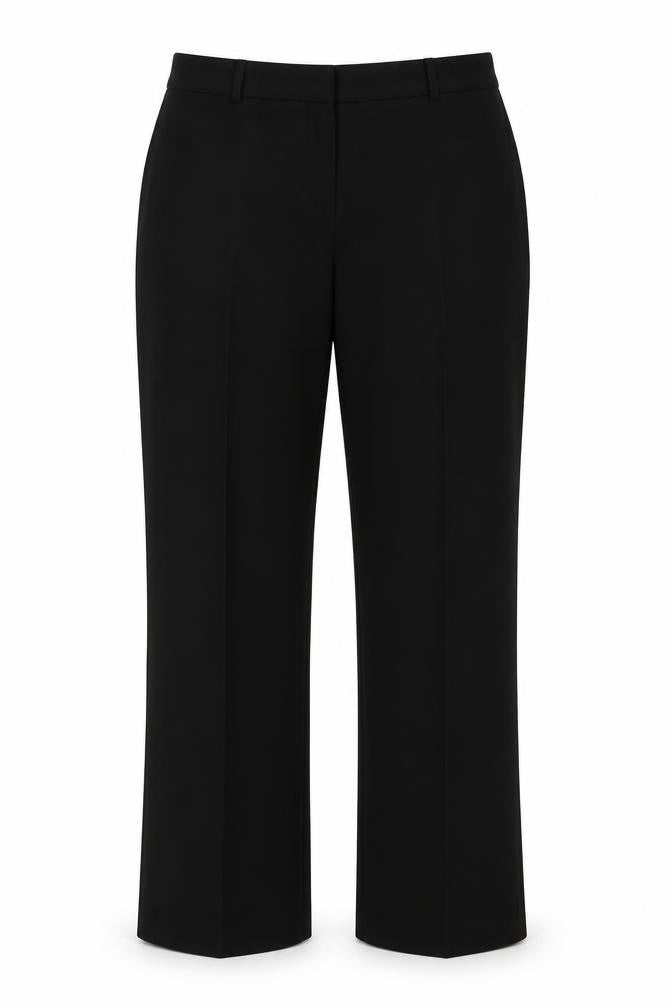 Womens UK Size 14 Anne Brooks Regular Fit Dress Pants Black Trousers