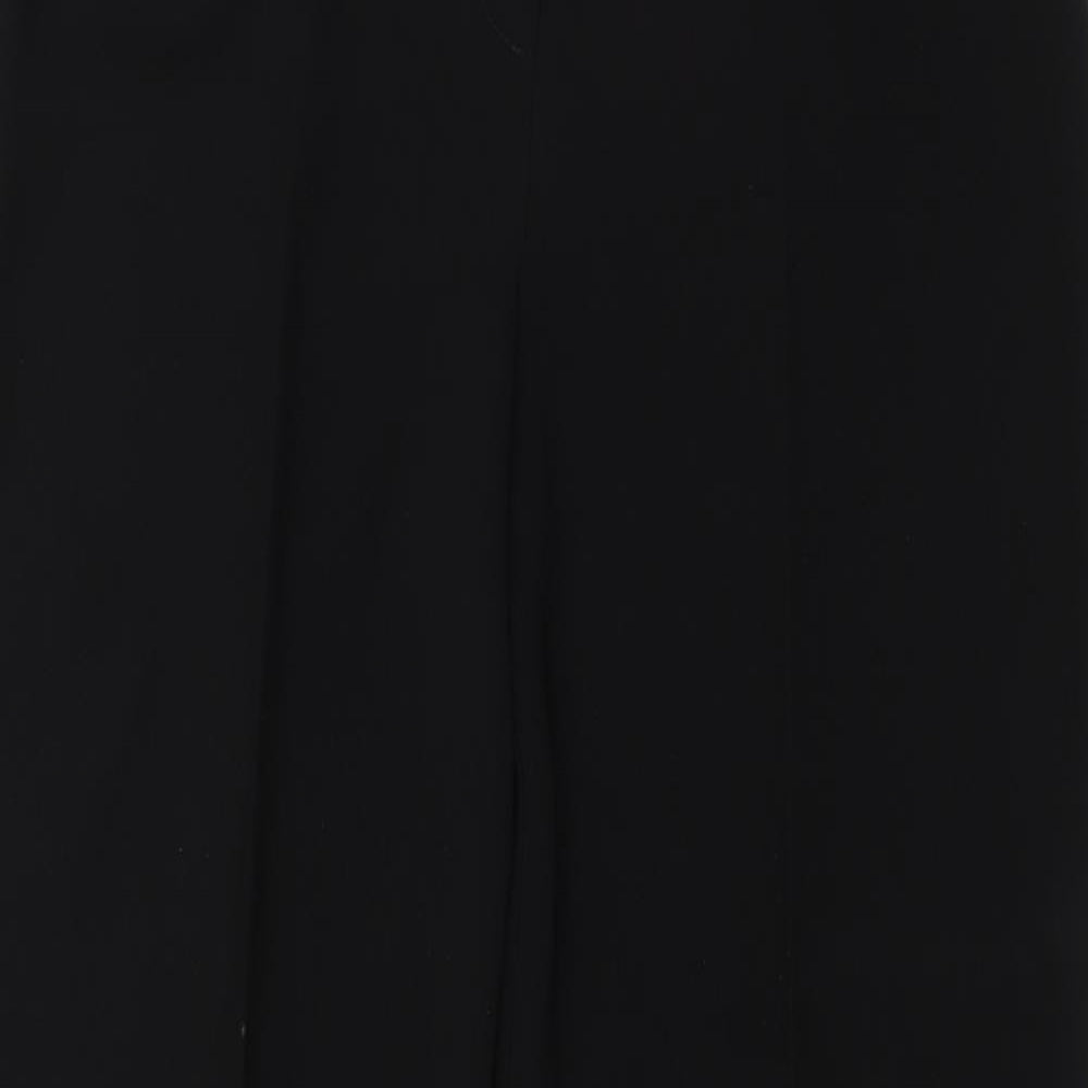 Anne Brooks Womens Black   Dress Pants Trousers Size 14 L26 in