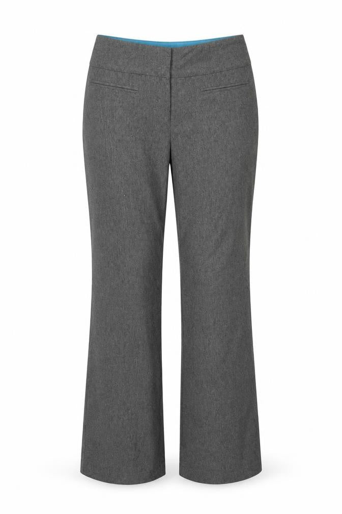 Womens UK Size 10 AMARANTO Regular Fit  Grey Trousers