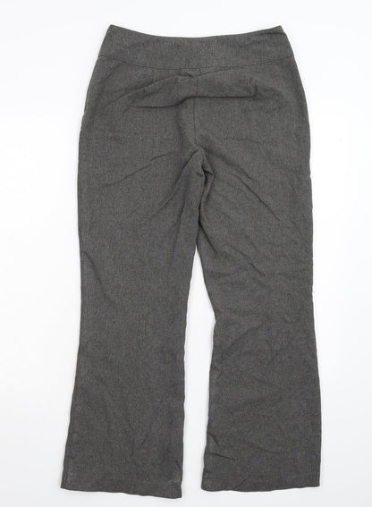 AMARANTO Womens Grey   Trousers  Size 10 L29 in