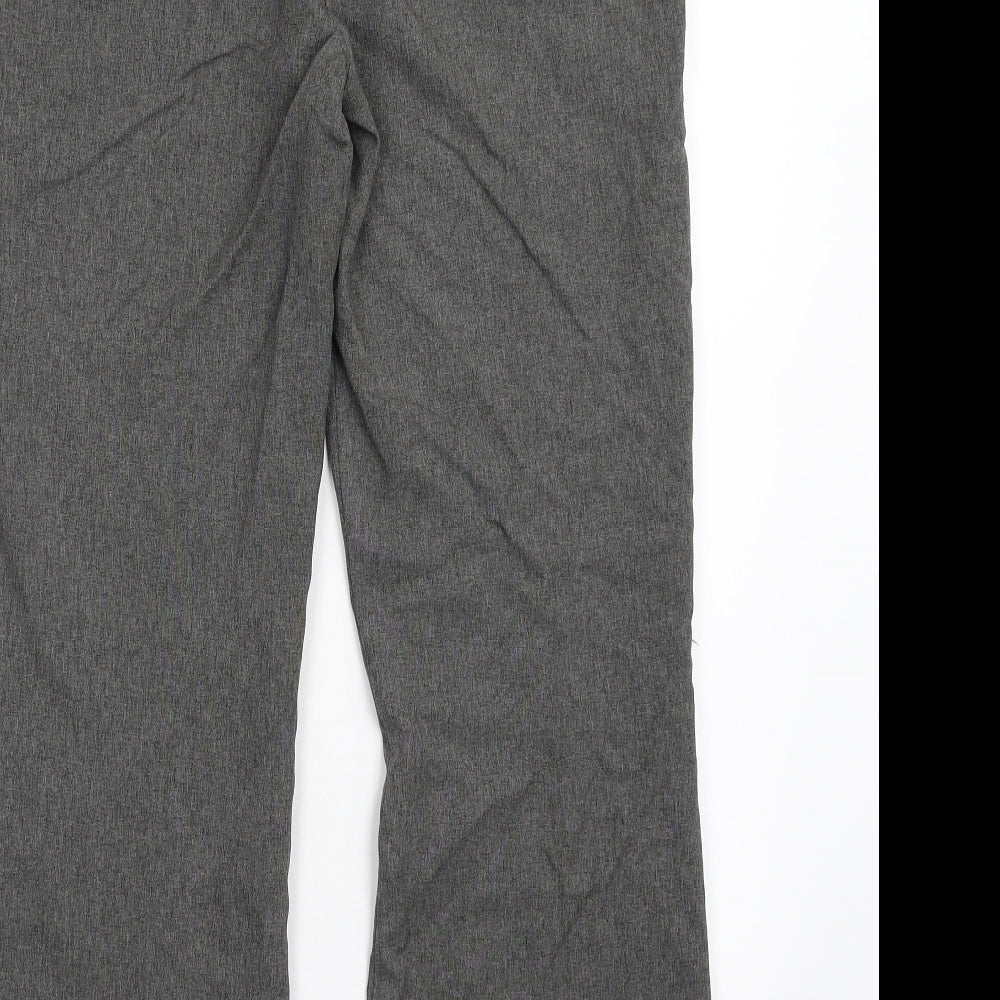 AMARANTO Womens Grey   Trousers  Size 10 L29 in