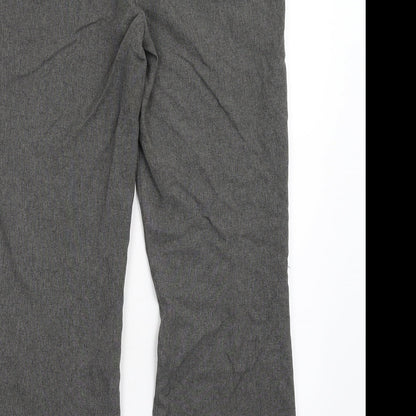 AMARANTO Womens Grey   Trousers  Size 10 L29 in