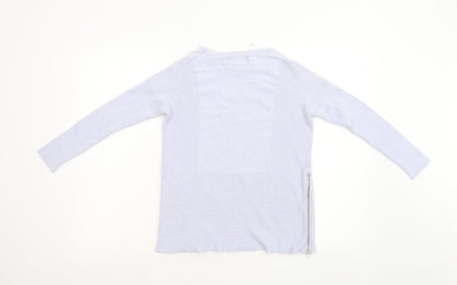 Primark Womens Blue  Knit Pullover Jumper Size S