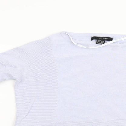 Primark Womens Blue  Knit Pullover Jumper Size S