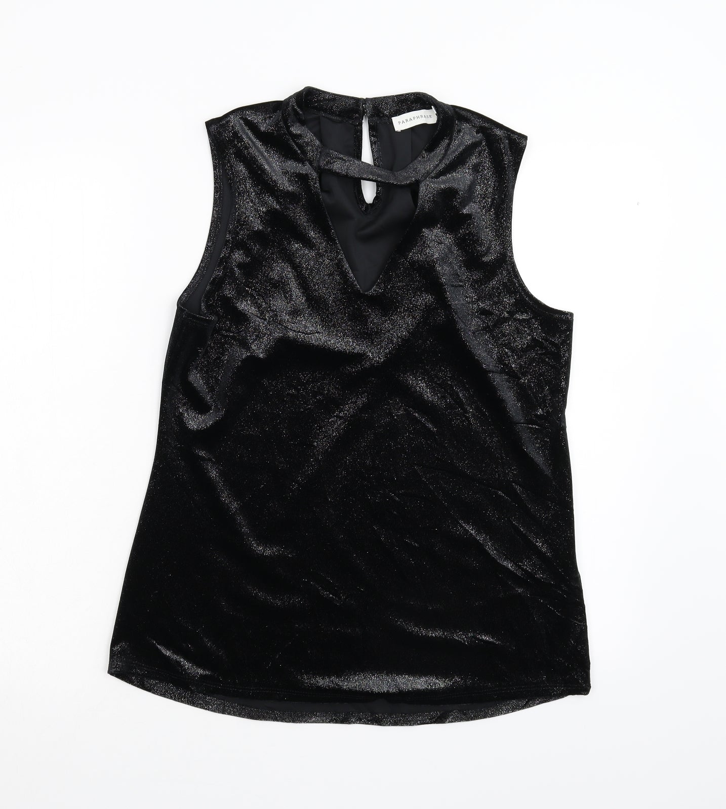 Paraphrase Womens Black   Basic Tank Size L