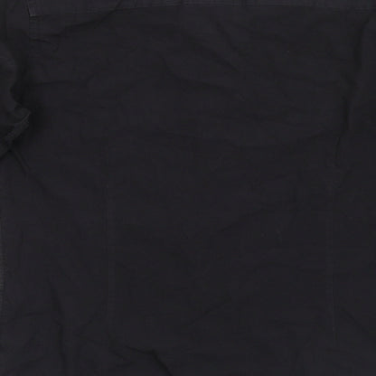 Taylor & Wright Mens Black    Button-Up Size 15