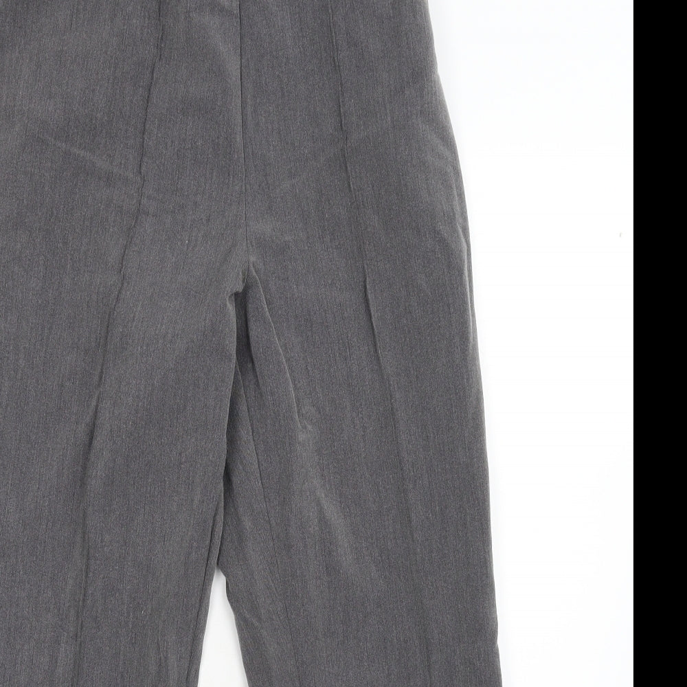 Womens UK Size 14 Vida Vi Regular Fit  Grey Trousers