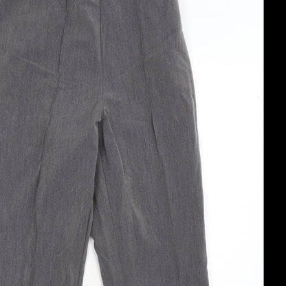 Womens UK Size 14 Vida Vi Regular Fit  Grey Trousers