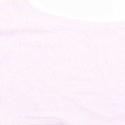 ASOS Womens Pink  Fleece Pullover Jumper Size 10