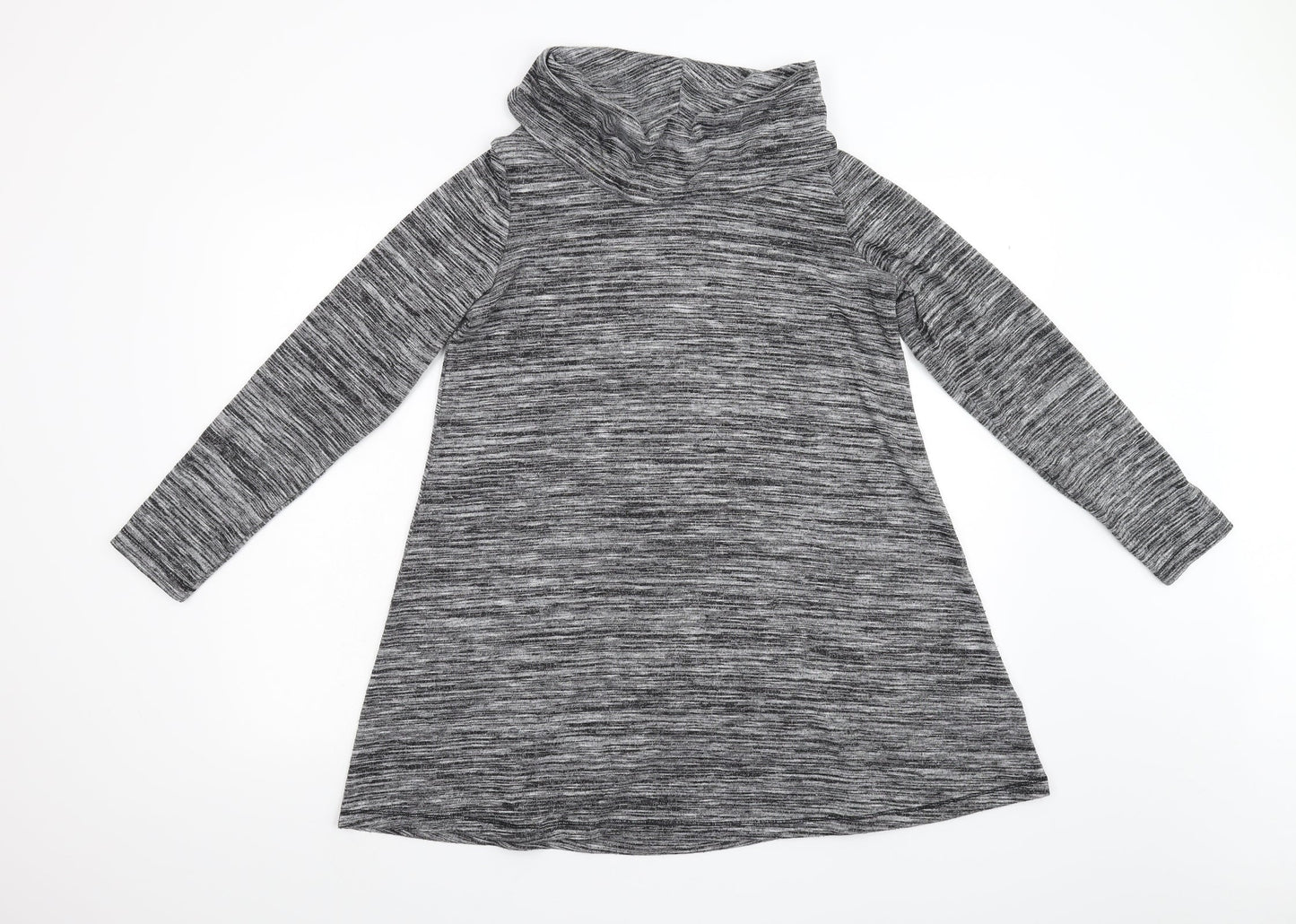Womens UK Size 12 F&F Grey Pullover Jumper