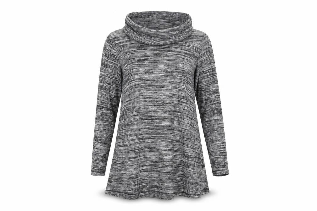 Womens UK Size 12 F&F Grey Pullover Jumper