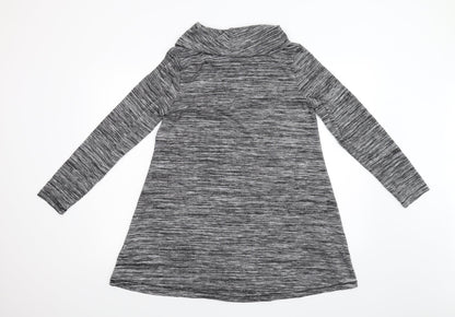 Womens UK Size 12 F&F Grey Pullover Jumper