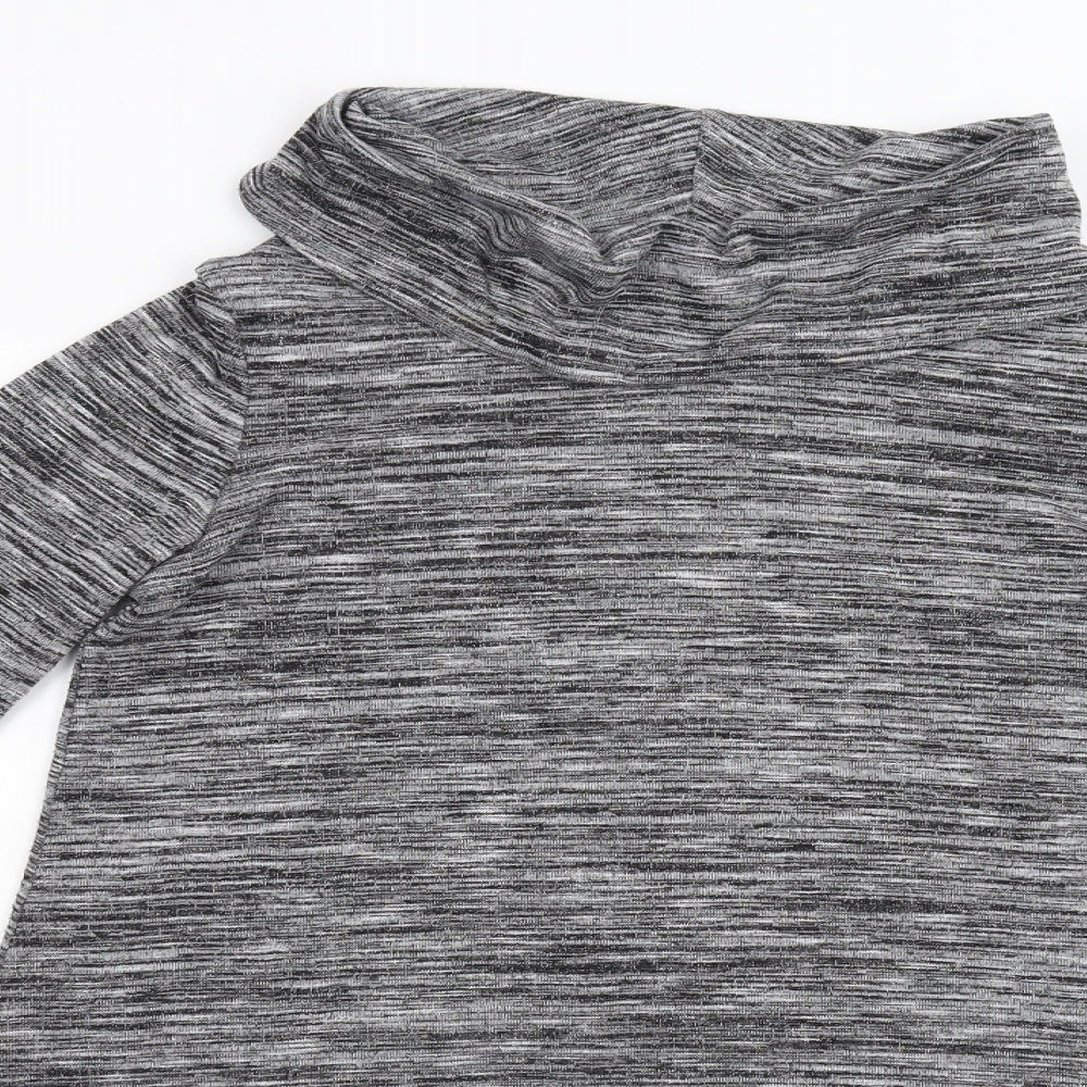 Womens UK Size 12 F&F Grey Pullover Jumper