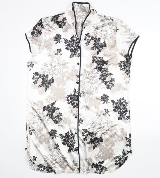 Intrigue Womens White Floral  Pencil Dress  Size 12