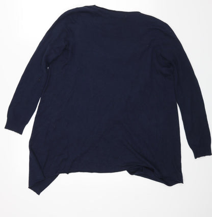 Womens UK Size  New Collection Blue Basic Blouse