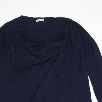 Womens UK Size  New Collection Blue Basic Blouse
