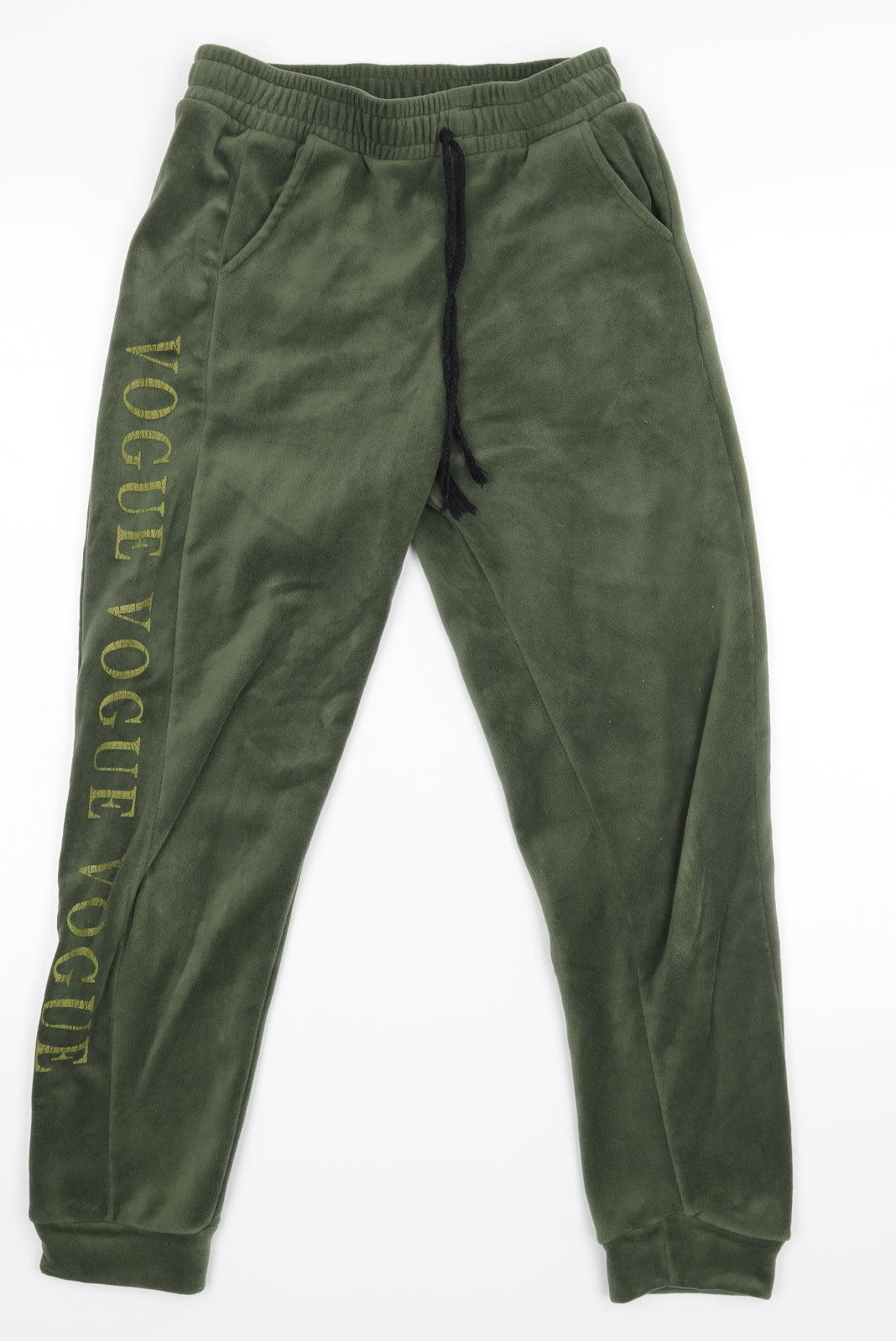 Vogue Womens Green   Jogger Trousers  L24 in