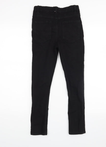 Studio Denim Girls Black   Skinny Jeans Size 10-11 Years