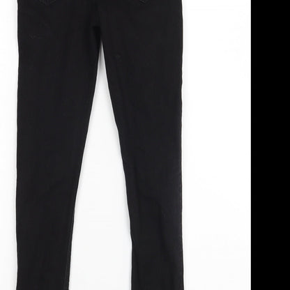 Studio Denim Girls Black   Skinny Jeans Size 10-11 Years