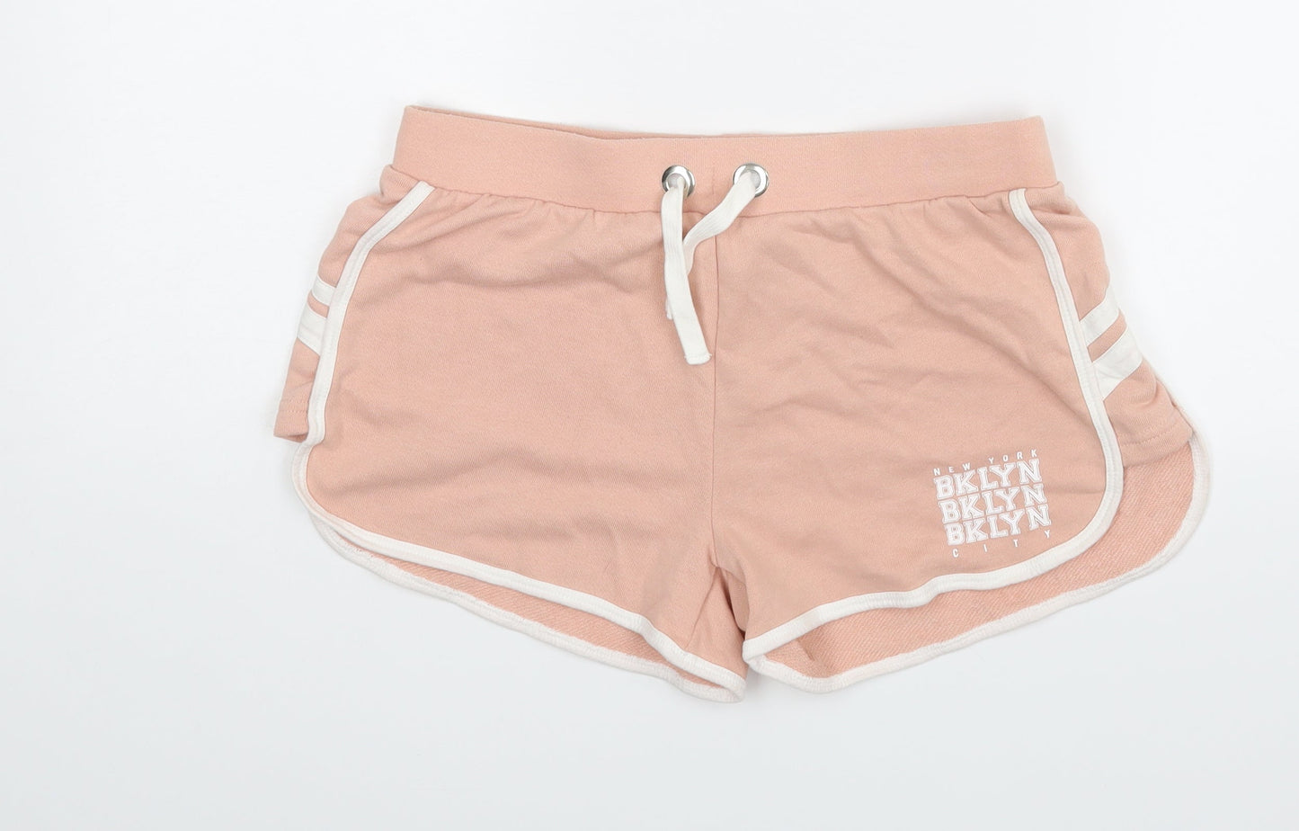 Womens UK Size  Preworn Pink Hot Pants Shorts