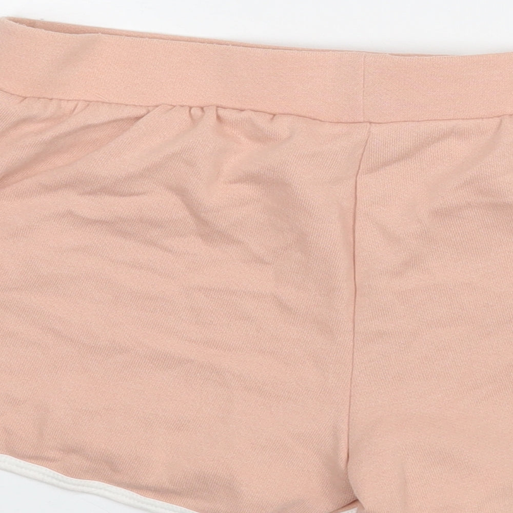 Womens UK Size  Preworn Pink Hot Pants Shorts
