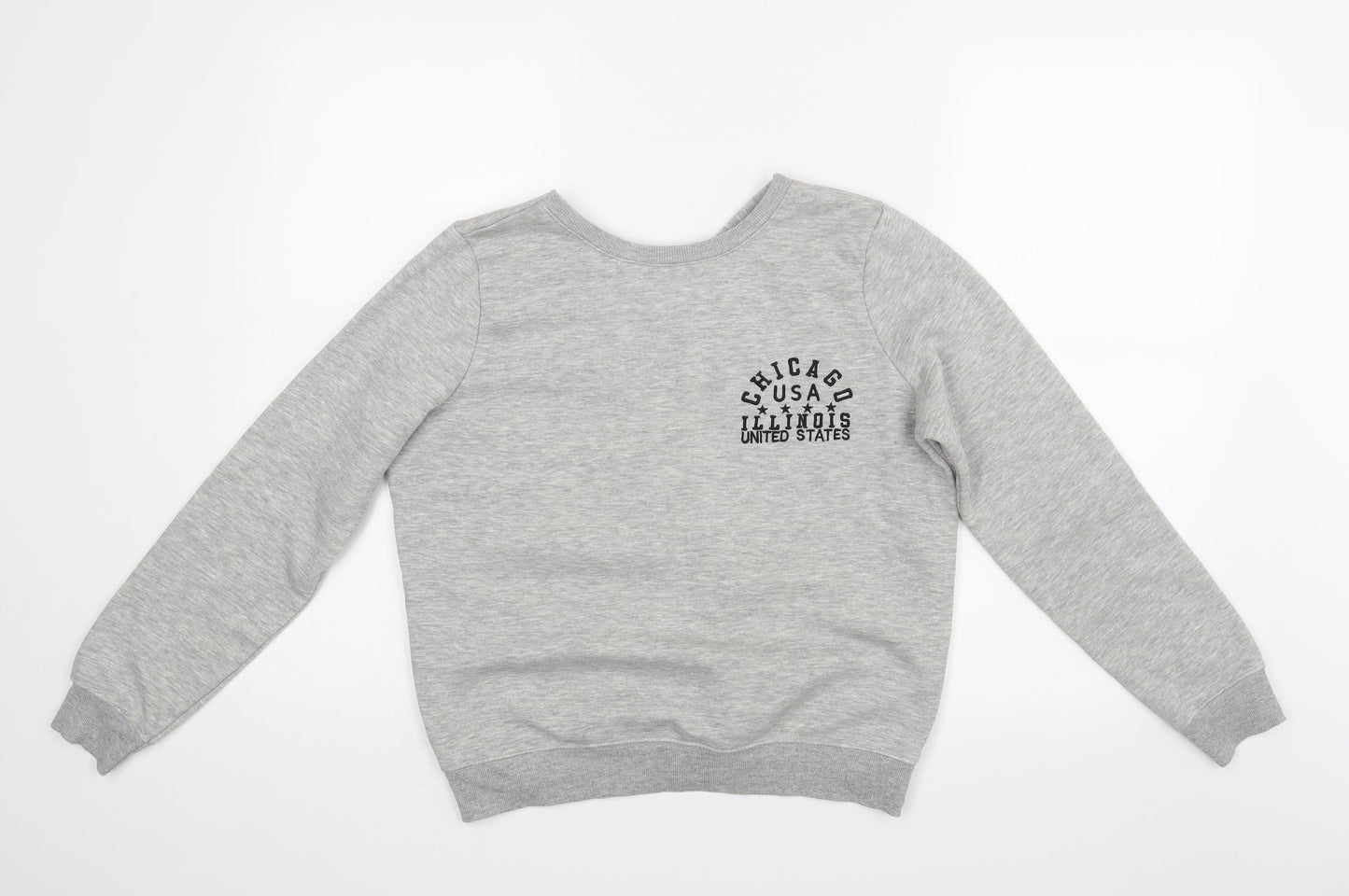 New Look Girls Grey   Pullover Jumper Size 12-13 Years