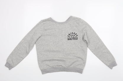 New Look Girls Grey   Pullover Jumper Size 12-13 Years