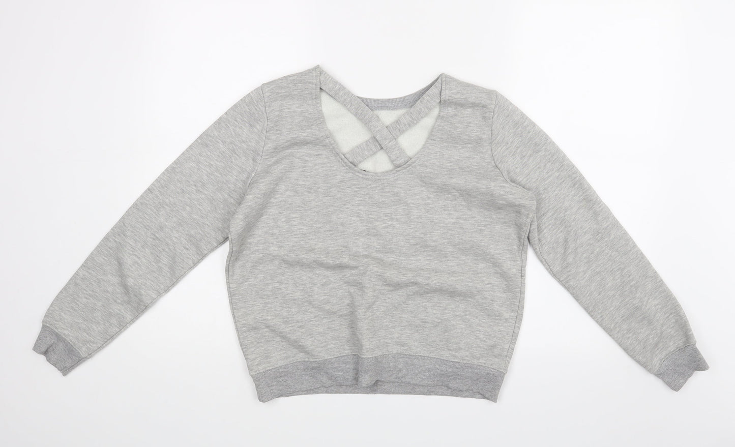 New Look Girls Grey   Pullover Jumper Size 12-13 Years