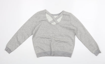New Look Girls Grey   Pullover Jumper Size 12-13 Years