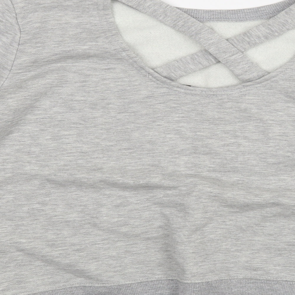 New Look Girls Grey   Pullover Jumper Size 12-13 Years