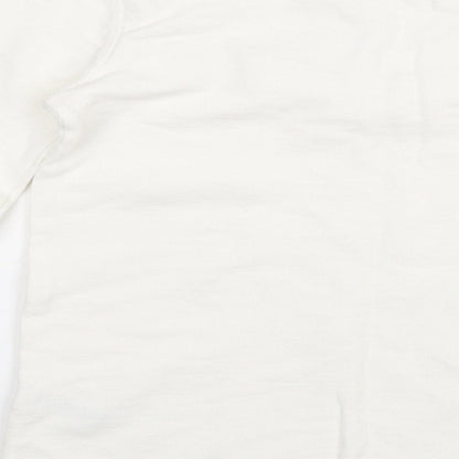 F&F Girls White  Rayon  Jumper Size 11-12 Years