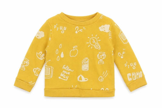 Primark Baby Yellow   Pullover Jumper Size 12-18 Months