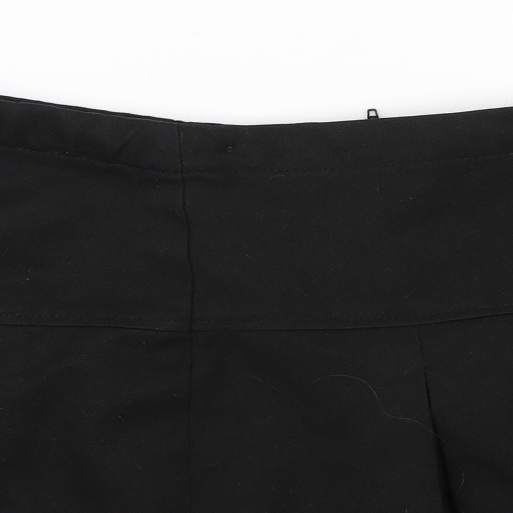 Next School Girls Black   Skater Skirt Size 8 Years - school