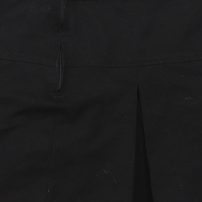 Next School Girls Black   Skater Skirt Size 8 Years - school