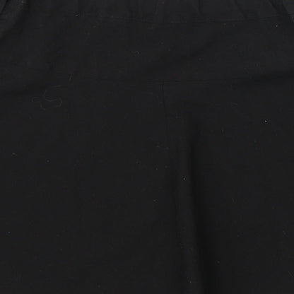George Girls Black   Skater Skirt Size 7-8 Years