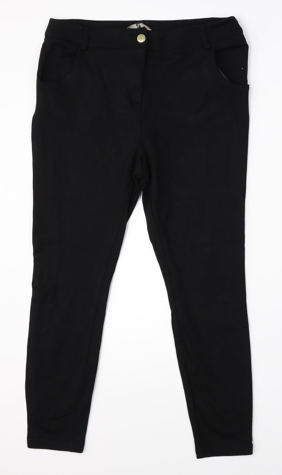 TU Womens Black   Dress Pants Trousers Size 14 L23 in
